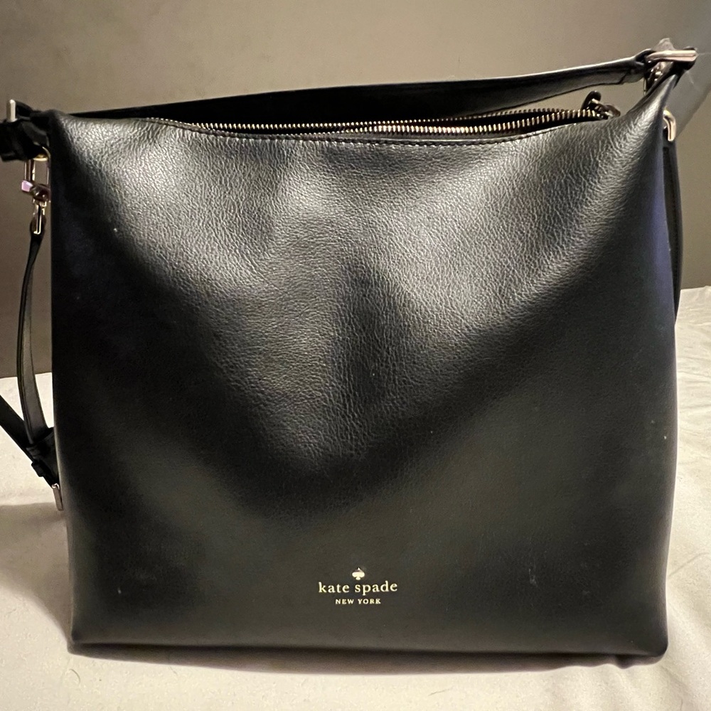 Kate Spade Black Leather Shoulder Bag